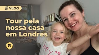 Tour pela nossa casa em Londres [upl. by Sivi]