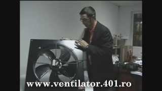 Ventilator Axial de Perete [upl. by Gristede871]