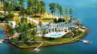 Alabama’s Most Expensive Home Is a Massive 10500000 Lakefront Mansion [upl. by Kerstin]