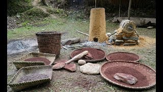 Primitive Skills Making Steel From Iron Ore [upl. by Leivad]