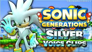 All Silver Voice Clips • Sonic Generations • All Voice Lines 2011 Quinton Flynn [upl. by Areip]