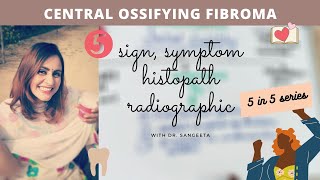 central ossifying fibroma I oral path [upl. by Carmelo]