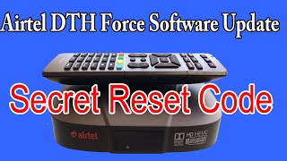 How to update Airtel DTH Box Software  Airtel STB Secret Code [upl. by Flanigan]