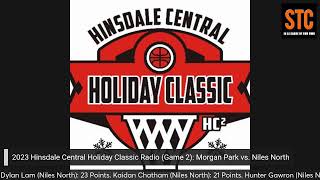 2023 Hinsdale Central Holiday Classic Game 2 Morgan Park vs Niles North [upl. by Yoo]