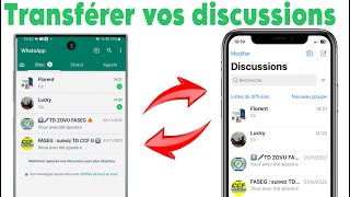 Comment transférer vos discussions WhatsApp Android vers iPhone 2023 [upl. by Kerekes10]