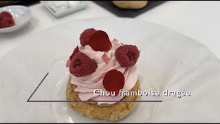 Recette Choux framboise dragée by Coup de pates [upl. by Dietrich]