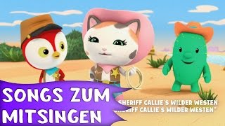 Sheriff Callies Wilder Westen  Intro  Tolle Songs zum Mitsingen  bei DISNEY JUNIOR [upl. by Telfore495]