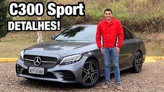 Novo Mercedes C300 2019  Falando de Carro [upl. by Enitsyrk]