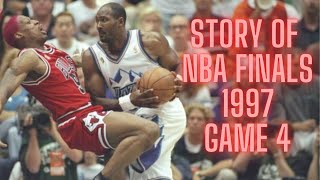 Story of NBA Finals 1997 Game 4 Chicago Bulls vs Utah Jazz Recap [upl. by Jago]