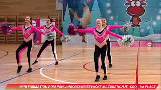 International Majorette ChampionshipIX ZAGREB CHRISTMAS OPEN04122021 [upl. by Giglio636]