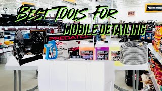 Best Tools  Equipment for Auto Mobile Detailing [upl. by Ainessej]