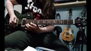 Trivium  Entrance of the Conflagration Solo Cover [upl. by Ahsinnek979]