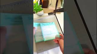 Notepad making is a slow low loving activity slowlow shorts asmr video linked 👇🏼 [upl. by Helena]