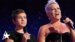 Pink amp Willow’s MotherDaughter DUET At 2024 DNC [upl. by Tsirhc]