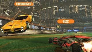 RELIVING OUR CHILDHOODS W SIZZ  ROCKET LEAGUE 2V2 [upl. by Oiled]