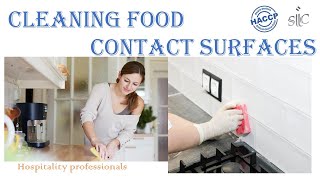 Best Practices for Cleaning Food Contact Surfaces [upl. by Amalle226]