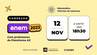 Enem 2023  Correção e análise de Matemática e Ciências da Natureza [upl. by Ahkihs]