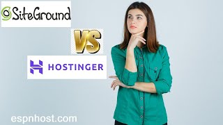 Siteground vs Hostinger  Website Speed Test and Pricing [upl. by Leuqar]