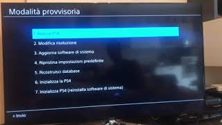 Come risolvere lerrore CE300025 in PS4  PS4 PRO  aggiornamento Software di sistema [upl. by Cynera443]