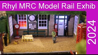 Rhyl amp District MRC  Model Railway Exhibition 2024 [upl. by Hanleigh876]