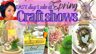 Easy Springtime crafts to sale or enjoy in your home Diy home decor for Spring  Easter [upl. by Nathanael]