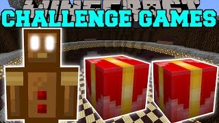 Minecraft GINGERBREAD MAN CHALLENGE GAMES  Lucky Block Mod  Modded MiniGame [upl. by Shyamal311]