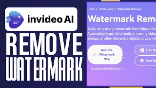 How To Remove Watermark From Invideo AI New Update [upl. by Hsepid355]