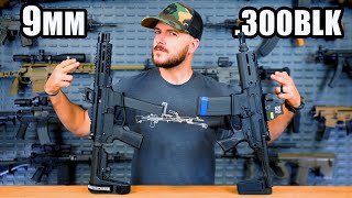 The Best Home Defense Caliber 9mm vs 300 Blackout [upl. by Relyhcs667]