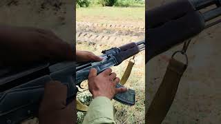 AKM47 Chinese Type 56 ak full Auto Rounds shorts [upl. by Wandis]