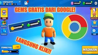 cara mendapatkan gems stumbel guys gratis dari Google terbaru 2022 • gems gratis dari Google [upl. by Anana65]