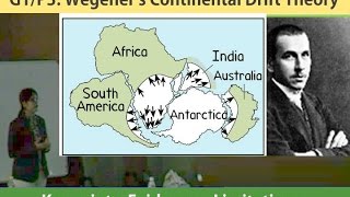 Geography Lecture G1P3 Continental Drift Theory [upl. by Albion756]