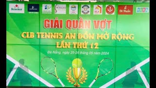 🔴NHỰT TB  THUẬN CGC vs ĐẠT QNG  TẤN SB DNG  VTR1325  BKN  TRANH CÚP AN ĐỒN TENNIS CUP [upl. by Rye]