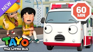 Alice the Ambulance always help others  Vehicles Cartoon  Tayo Episodes  Tayo the Little Bus [upl. by Nolyar431]