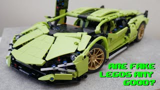 Imitation LEGO TECHNIC Sets on AliExpress  Cheap Quality Non Branded LEGO [upl. by Tilagram180]