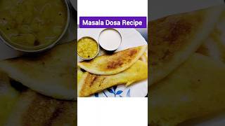 Masala Dosa Recipe  Potato Masala Dosa Recipe  Dosa Recipe dosa shorts [upl. by Normand]