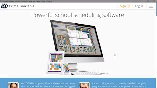 Introduction to school scheduling software  Prime Timetable [upl. by Sutsuj]