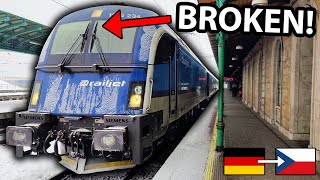 BROKEN DOWN in the COLD CD Railjet Business class train review Berlin  Prague [upl. by Gromme]