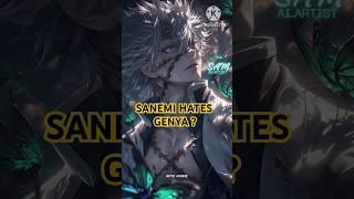 Sanemi Hates Genya  🤔 shorts demonslayer anime sanemi viral [upl. by Arenat]