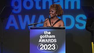 “Rustin” Receives The Gotham Icon amp Creator Tribute for Social Justice at the 2023 Gotham Awards [upl. by Wilkison]