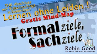 Formalziele und Sachziele plus GratisMind Map [upl. by Taveda]