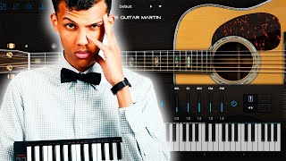 Stromae  L’enfer guitar instrumental karaoke [upl. by Canfield]