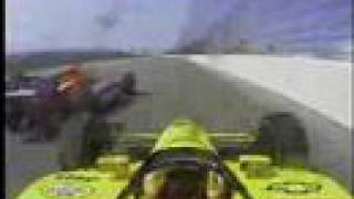 Closest IndyCar 123 finish ever Chicagoland 2003 [upl. by Ykcaj]