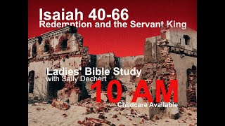 Ladies Bible Study with Sally Dechert Isaiah week 38 [upl. by Netsoj]