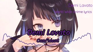 Demi Lovato Confident  Lyrics [upl. by Seton]