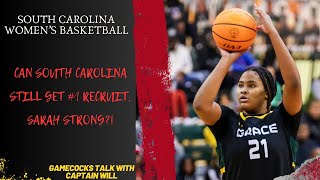 Can South Carolina Womens Basketball still get 1 ranked recruit Sarah Strong [upl. by Nylekcaj265]