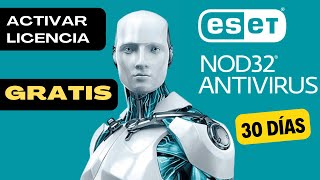 ACTIVA Licencia eset NOD32  30 días GRATIS  100  legal  sin virus [upl. by Ezara]