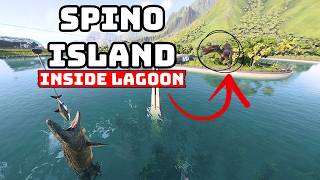 LARGE SPECIES PARK Ep 5 Spinosaurus Island in Lagoon  Jurassic World Evolution 2 [upl. by Serilda]