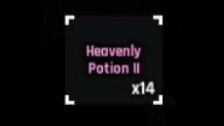 using 14 heavenly 2 potions during glitch biome in sols rng [upl. by Nomihs24]