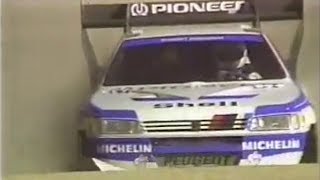 Pikes Peak Hill Climb 1989  Ari Vatanen  Robby Unser  1988 Peugeot 405 T16 Pikes Peak [upl. by Barabas97]