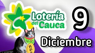 Resultado LOTERIA DEL CAUCA Sabado 9 de Diciembre de 2023 [upl. by Schifra]